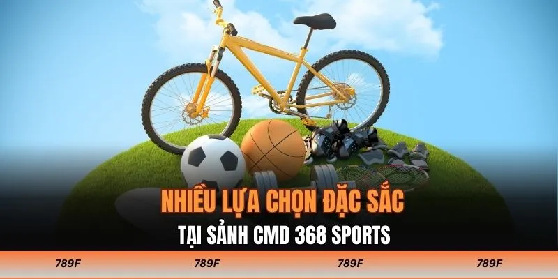 Nhiều lựa chọn đặc sắc tại sảnh CMD 368 SPORTS